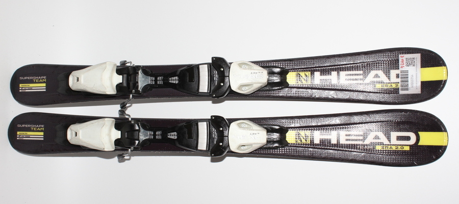 Dětské lyže HEAD SUPERSHAPE TEAM BLACK 87cm 