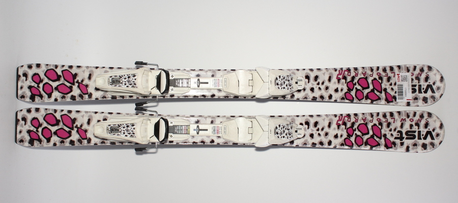Dívčí lyže VIST LEOPARD SNOW 100cm 