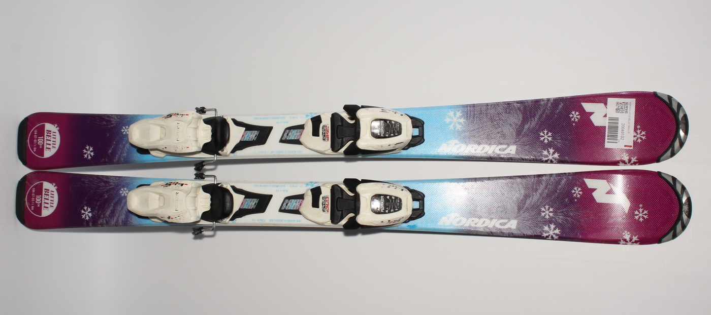 Dívčí lyže NORDICA LITTLE BELLE 100cm rok 2020