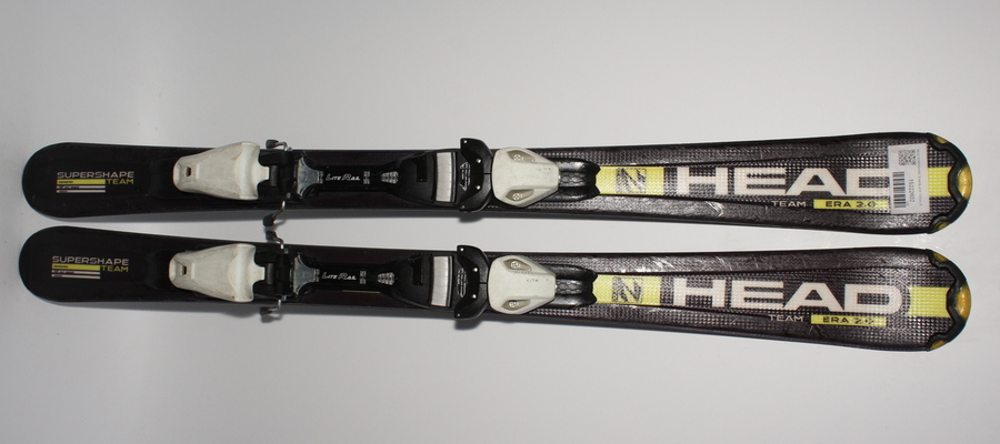 Dětské lyže HEAD SUPERSHAPE TEAM BLACK 107cm 