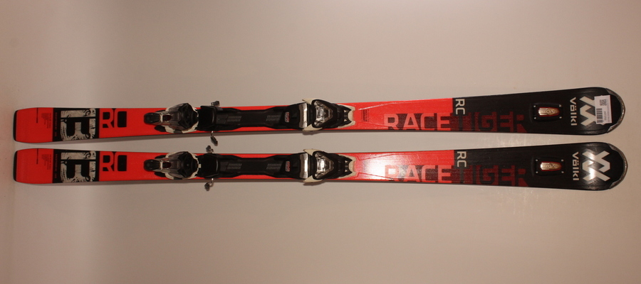 Lyže VOLKL RACETIGER RC black/red 165cm rok 2020