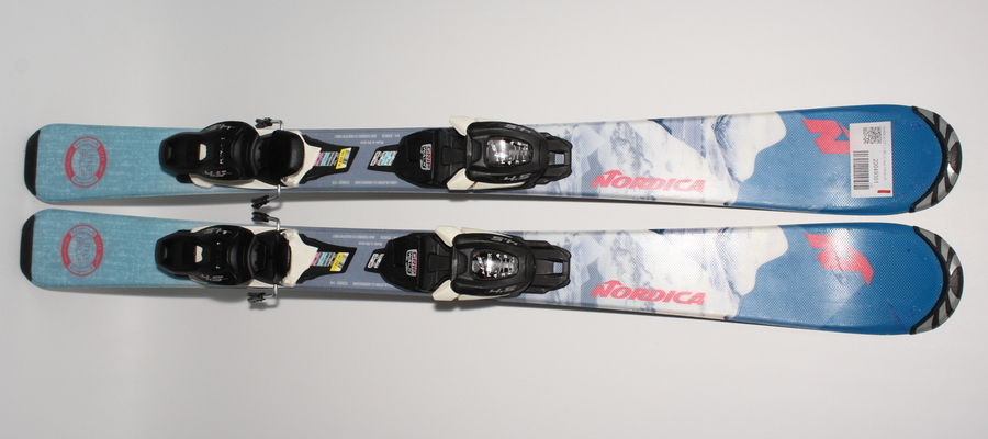 Dívčí lyže NORDICA LITTLE BELLE blue 100cm rok 2020