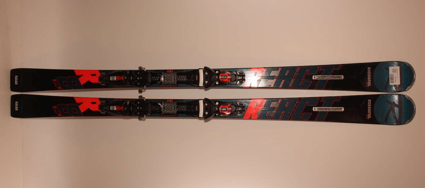 Ski ROSSIGNOL REACT R8 Ti, poplar woodcore, grip walk + Look NX 12 -  Mardosport.de