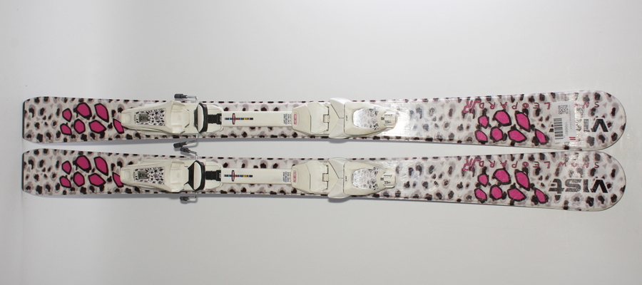 Dívčí lyže VIST LEOPARD SNOW 110cm 