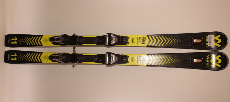 Lyže VOLKL RACETIGER SC black/yellow 155cm rok 2022