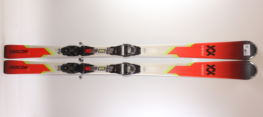 Lyže VOLKL Deacon 7.2 Red 151cm rok 2022