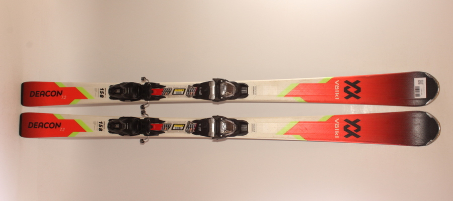 Lyže VOLKL Deacon 7.2 Red 158cm rok 2022