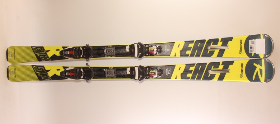 Lyže ROSSIGNOL REACT GTX SPORT Ca yellow 163cm rok 2022